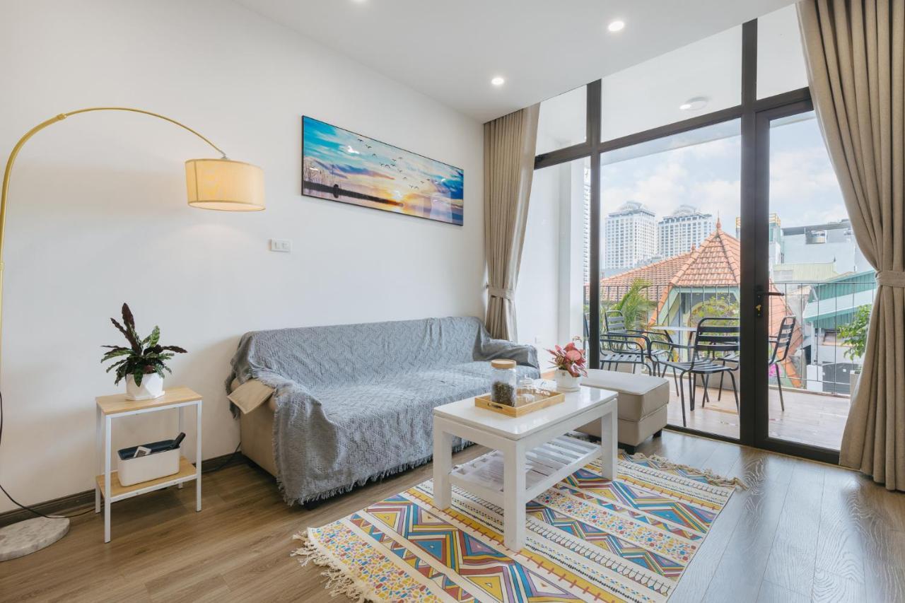 Luck Apart 9 - Hanoi Westlake Balcony Apartment المظهر الخارجي الصورة