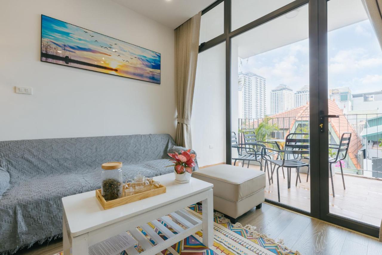 Luck Apart 9 - Hanoi Westlake Balcony Apartment المظهر الخارجي الصورة